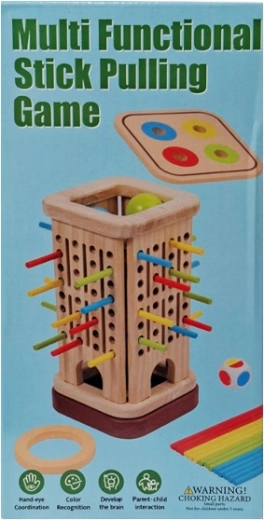 Gioco di abilità in legno – estrazione dei bastoncini