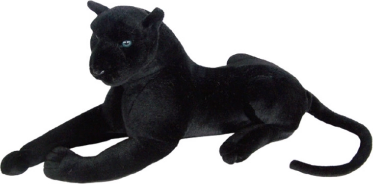 Pantera nera di peluche 90 cm