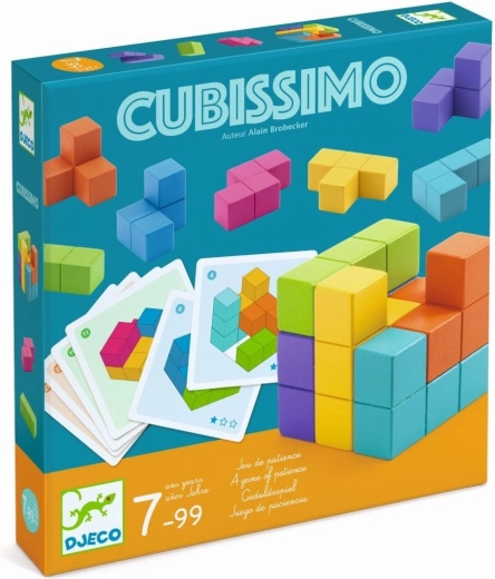 Rompicapo logico 3D Djeco Cubissimo