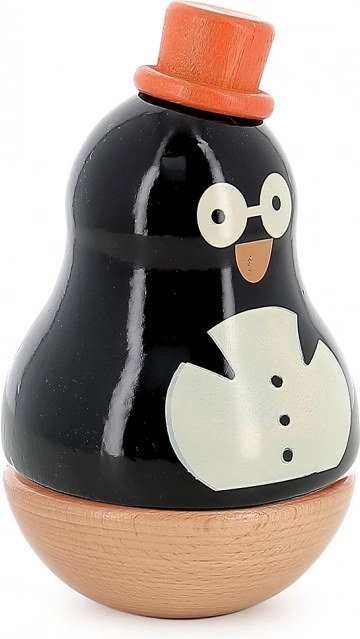 Carillon musicale pinguino René in legno – VILAC