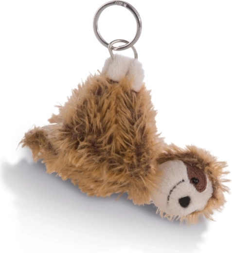 Portachiavi di peluche Bradipo Chill Bill 10 cm