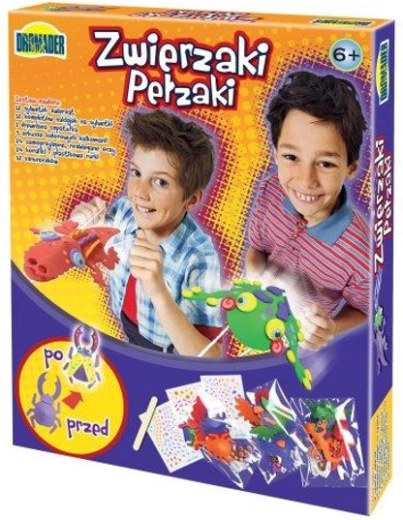 Set creativo – animaletti rampicanti con cordicella