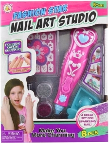 Studio per unghie per bambini a batteria