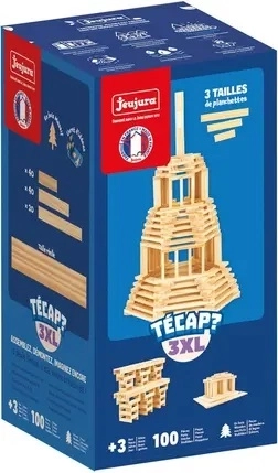 Jeujura costruzione in legno Técap 3XL (100 pezzi)