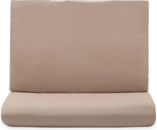 Completo letto per bambini a due pezzi New Baby color cappuccino 90 × 120 cm