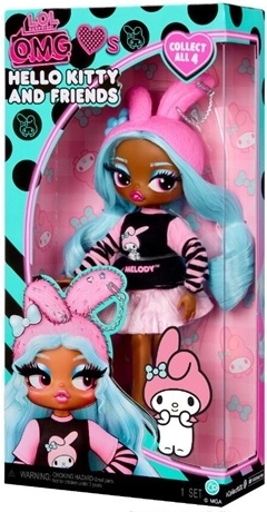 Bambola alla moda L.O.L. Surprise O.M.G. Hello Kitty e My Melody - 1 pezzo