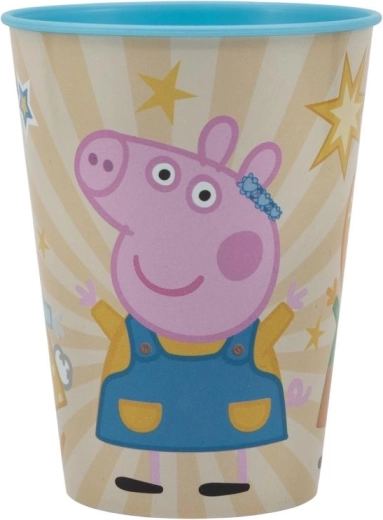 Bicchiere di plastica Peppa Pig - 1 pezzo