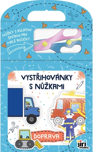 Ritagli con forbici per bambini – Trasporti