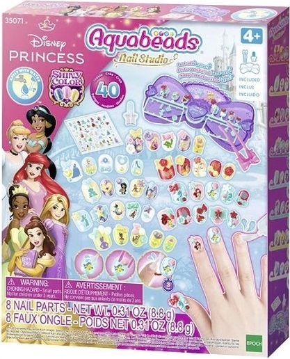 Aquabeads Disney Princess studio per decorare le unghie