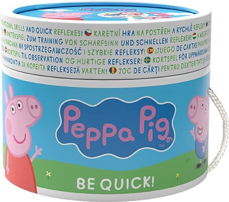 Gioco di carte di prontezza Peppa Pig