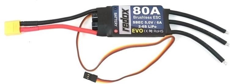 Regolatore di velocità Redox EVO 80A per motori brushless