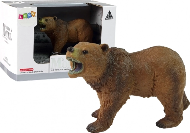 Figuretta da collezione orso bruno