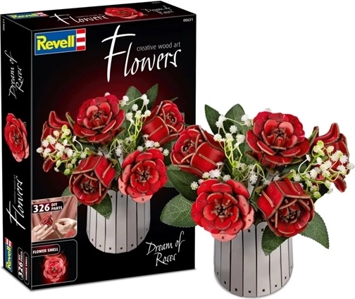 Revell Dream of Roses – motivo floreale per decorazioni creative