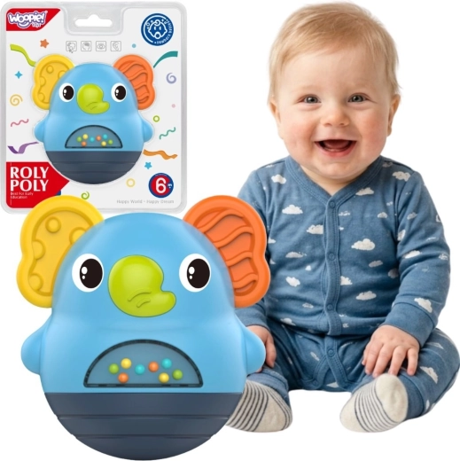 Woopie Baby sonaglio sensoriale interattivo elefante 6m+