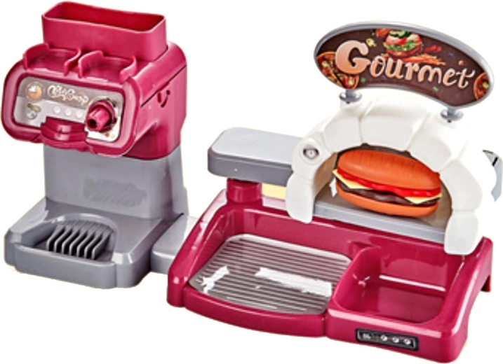 Set bistro per bambini con macchina da caffè - 1 pezzo