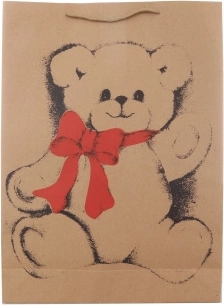 Busta regalo con orso grande