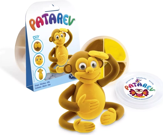 Sentosphere pasta modellabile Patarev tascabile - scimmia