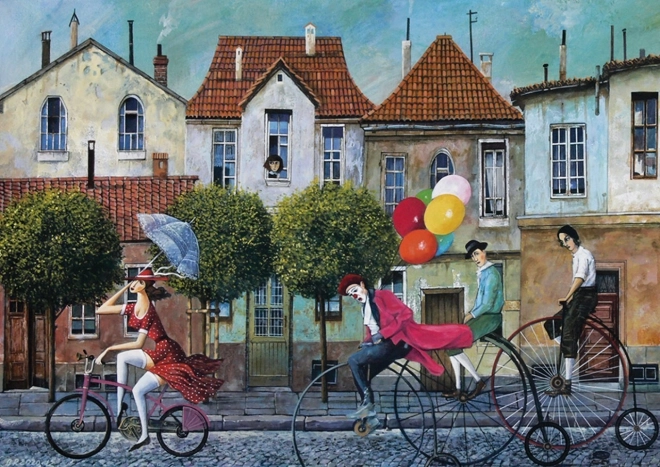 Puzzle Monociclo 260 pezzi di ART PUZZLE