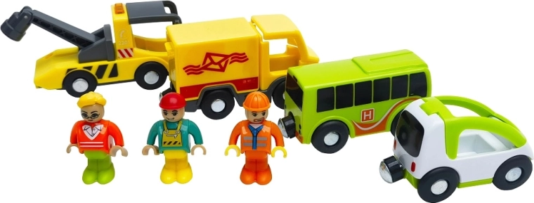2Kids Toys set di veicoli cittadini con personaggi
