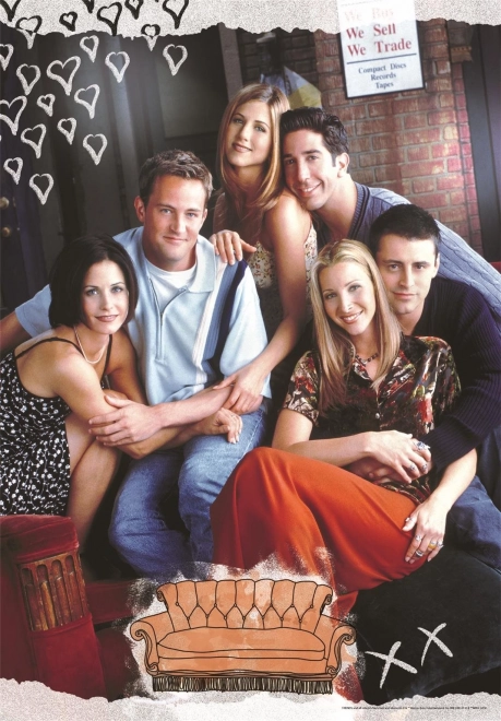 Puzzle Clementoni Friends 1000 pezzi