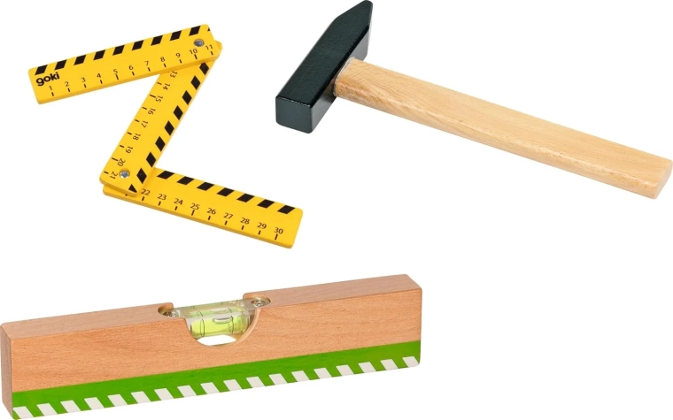 Goki set di attrezzi in legno