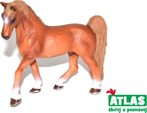 Figura cavallo marrone chiaro 12 cm