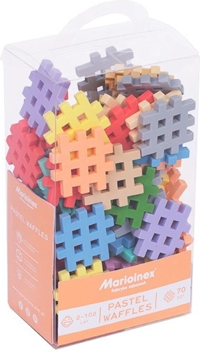 Mini Waffle Pastello 70 pz