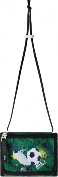 Portafoglio da collo con motivo calcistico BAAGL