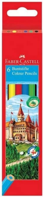 Pastelli FABER-CASTELL, set da 6 colori