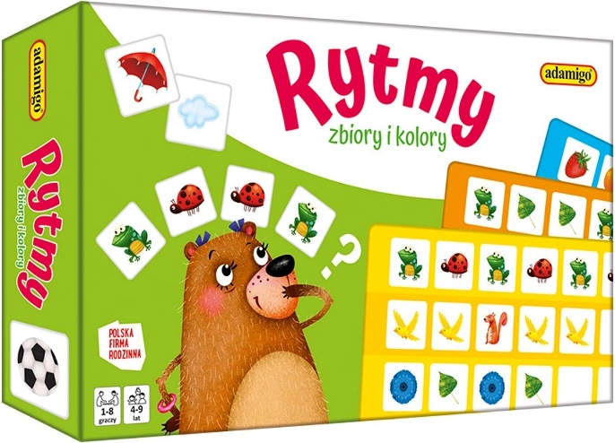 Gioco educativo ritmi, insiemi e colori