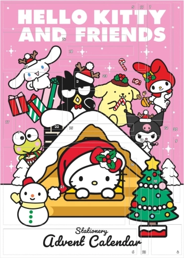 Hello Kitty e i suoi amici calendario dell'Avvento di cartoleria