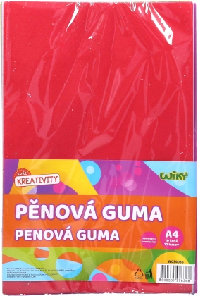 Gomma adesiva in schiuma formato A4 20x30 cm, 10 pezzi