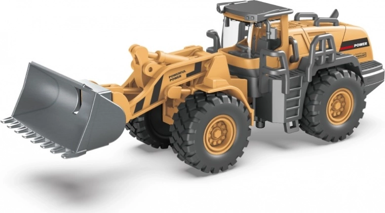 Bulldozer con volano per bambini