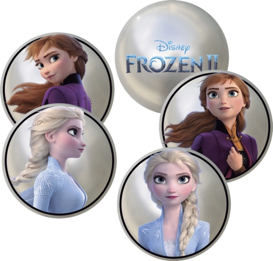 Pallina Disney con motivo principesse 10 cm (display da 12 pz)