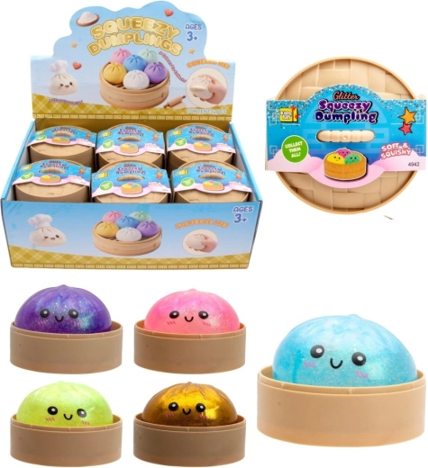 Bao gnocchetti antistress da spremere 5 cm – colorati