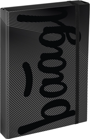 Cartelline per quaderni scolastici A4 Jumbo Darkness Baagl