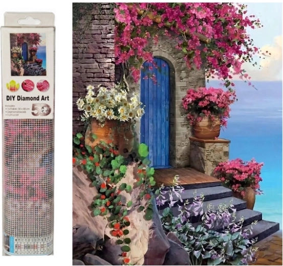 Mosaico di diamanti – Ingresso di casa