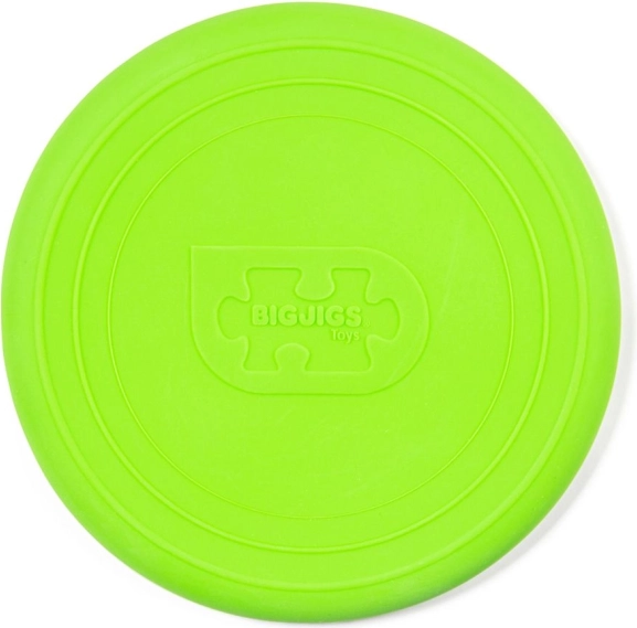 Frisbee Bigjigs Toys verde per divertimento all'aperto