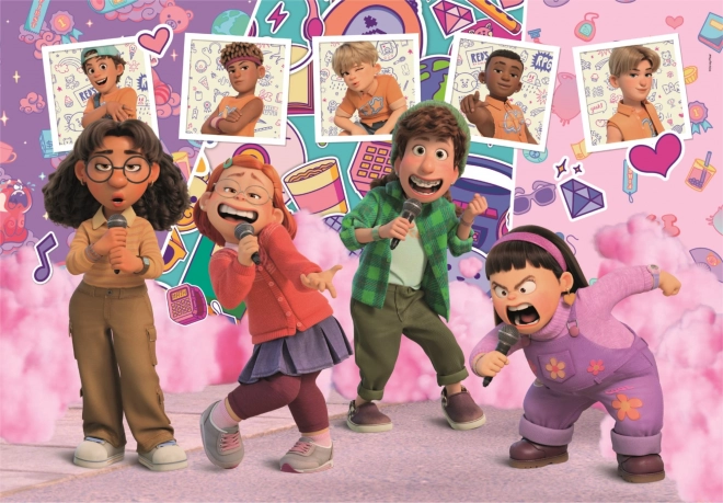 Puzzle Disney Trasformazione 104 pezzi – Clementoni SuperColor