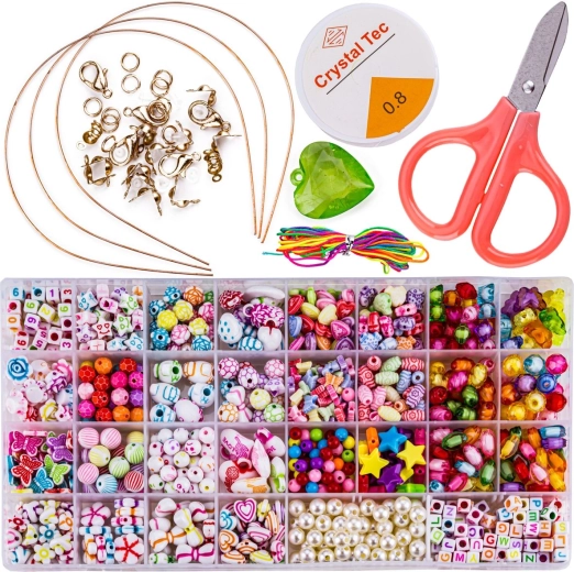 Set di perline per realizzare braccialetti e gioielli