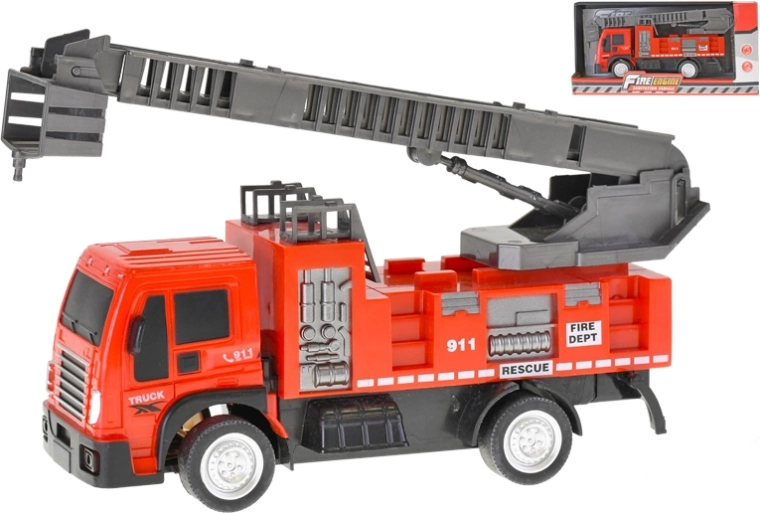 Camion dei pompieri 20,5 cm a retrocarica con scala estensibile e girevole