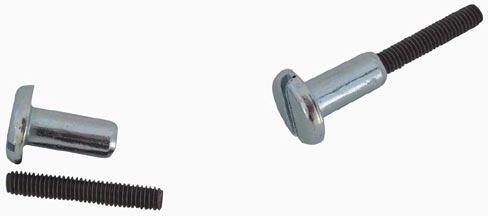 Ferramenta di collegamento 42 mm in acciaio zincato, 50 pz