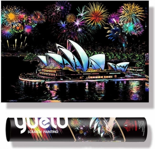 Quadro da grattare Opera a Sydney