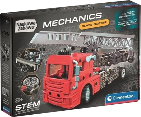 Clementoni laboratorio di meccanica camion dei pompieri