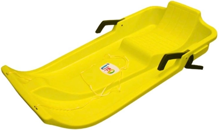 Slittino per bambini UFO giallo