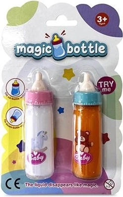 Set Natalia di biberon magici per bambole - 2 pezzi