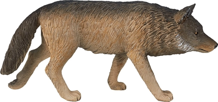 Mojo figurina di lupo dei boschi – in cammino
