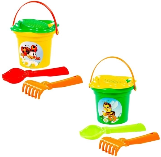 Set da sabbia con setaccio