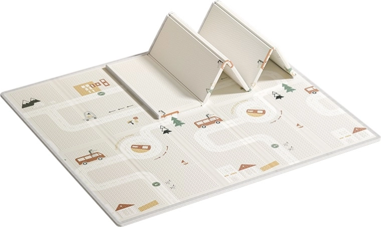 2Kids Toys tappetino da gioco pieghevole in schiuma – trasporti 180 × 180 cm