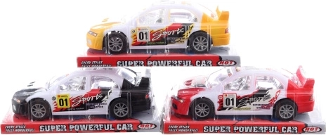 Auto sportiva a frizione - 1 pezzo
